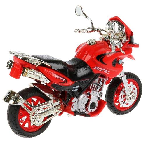 Коллекционная металлическая модель мотоцикла Эндуро Технопарк ZY086081-R фото 2