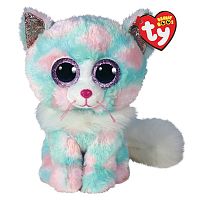 Мягкая игрушка Кошечка Opal в постельный тонах Beanie Boo's 15 см Ty Inc 36376