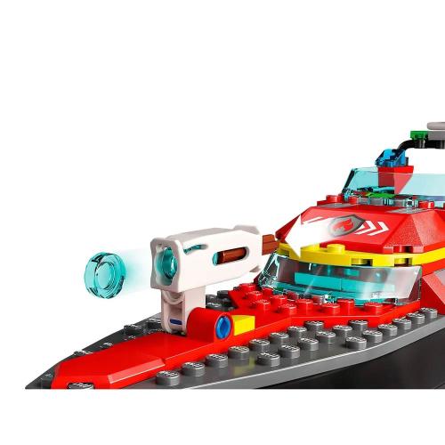 Конструктор Lego City 60373 Пожарная спасательная лодка фото 4