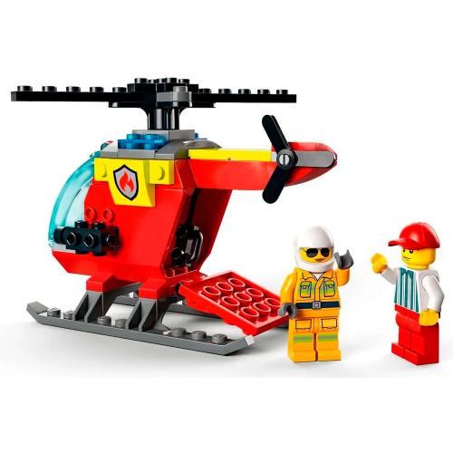 Конструктор Lego City Пожарный вертолёт Lego 60318 фото 2