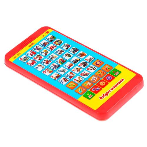 Развивающая игрушка Обучающий телефон Азбука машинок Умка HX2501-R32 фото 2