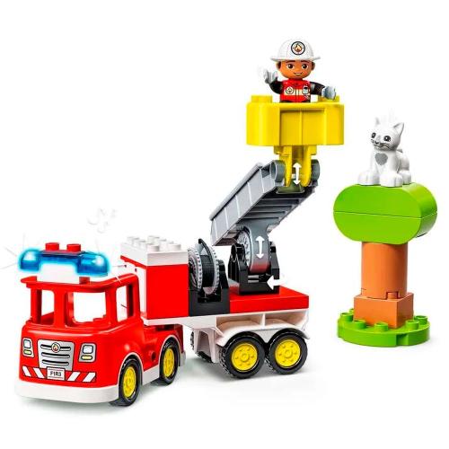 Конструктор Lego Duplo Пожарная машина с мигалкой 21 деталь Lego 10969 фото 2