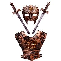 Игровой набор Рыцарский турнир маска щит 2 меча Junfa WG-13952/700A-10