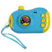 Развивающая игрушка Музыкальный фотоаппарат Синий Трактор Умка 2008Z183-R