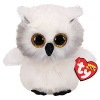 Мягкая игрушка Beanie Boos Белая сова Snowy Owl 15 см Ty Inc 36305