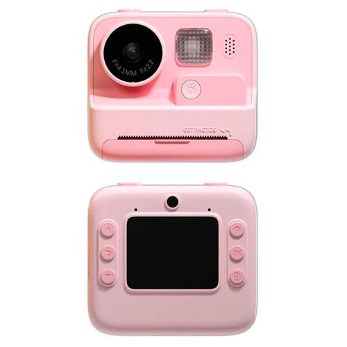 Детская цифровая фотокамера с мгновенной печатью Koool К27 розовая фото 2