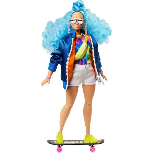 Кукла с голубыми волосами Barbie Экстра Mattel GRN30 фото 3