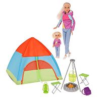 Игровой набор Летний лагерь куклы 29 см 15 см Defa Lucy 8474