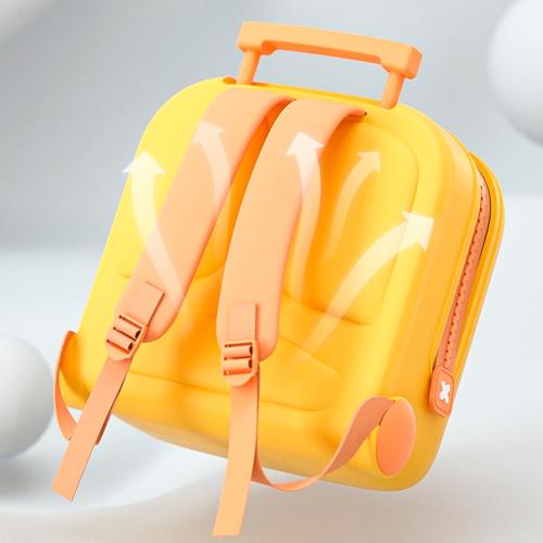Рюкзак детский с выдвижной ручкой Koool К33 жёлтый фото 3